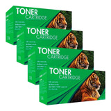 Kit 4 Toner Generico 126a  Ce310a Ce311a Ce312a Ce313a