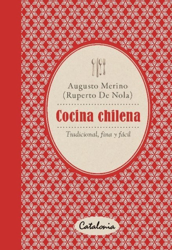 Libro Cocina Chilena Catalonia