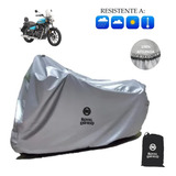 Funda Afelpada Para Moto Royal Meteor 350 100% Impermeable!!