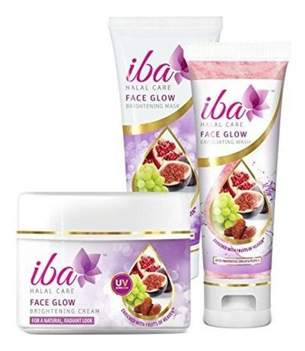 Mascarillas - Iba Halal Face Glow Combo (pack Of 3) Sd -