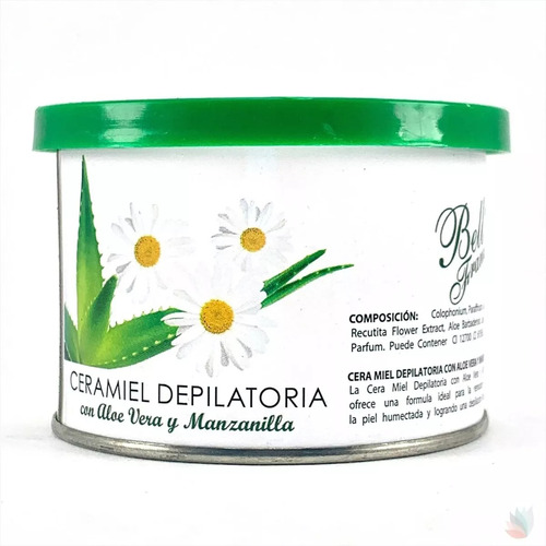 Cera Depilatoria Ceramiel Aloe Vera Y Manzanilla - 240 G