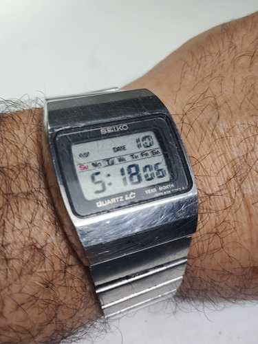 Antiguo Reloj Seiko Digital M154 4019 De 1977