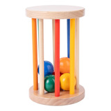 Montessori - Juguetes Para Bebes De 6 A 12 Meses, Tambor Rod