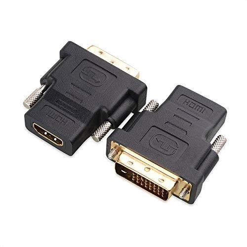 Cable Matters 2-pack Hdmi A Dvi Adaptador Dvi A Hdmi