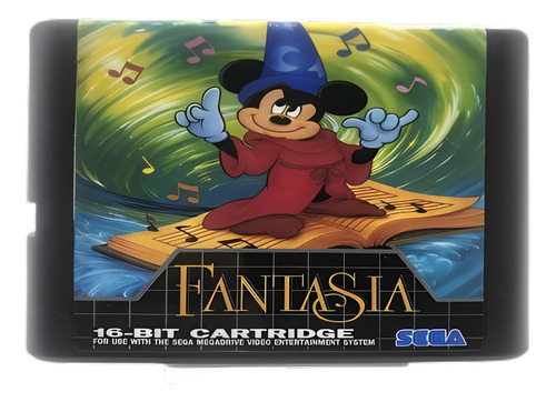 Mega Drive Jogo - Genesis - Fantasia Paralelo
