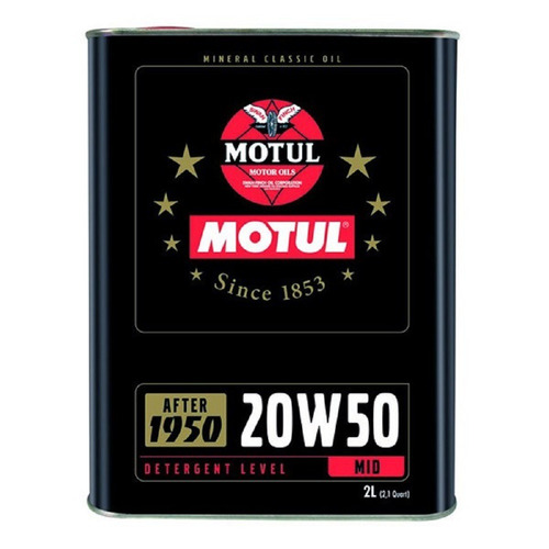 Aceite Motul 20w50 Autos Clasicos  Mercedes Benz Porsche 