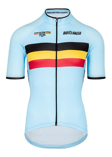 Jersey Camisa De Ciclismo Bioracer Confederaciones Belgica 