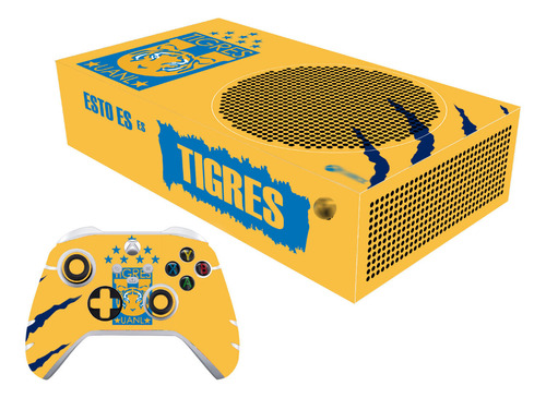 Skin Tigres Uanl Para Xbox Series S Set Stickers