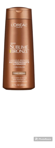 Autobronceante Iluminador Sublime Bronze Tono Medio Loréal