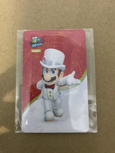 Amiibo Mario Wedding Outfit - Pronta Entrega