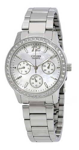 Reloj Dama Citizen Multifuncion Ed8090-53d Agente Oficial M