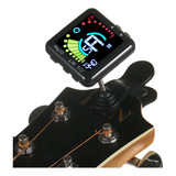 Afinador De Guitarra Recargable Clip On Led Profesional Con