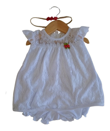 Conjunto Bebés Vestido/blusa, Bombachudo Y Vincha Vs Diseños