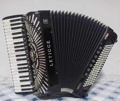 Acordeon Gaita Sanfona Leticce Mega 6 L 