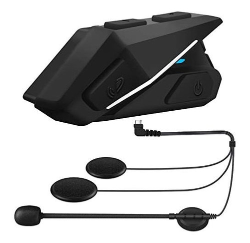Motocicleta Bluetooth Para Casco Geva Bt5.0 Auriculares Impe