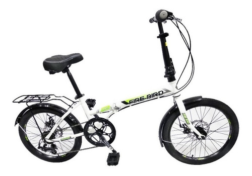 Bicicleta Firebird Folding Plegable R20 6v Acero En Fas