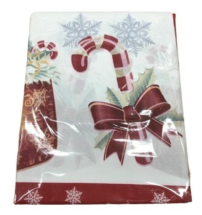 Mantel Navideño Tropical 1.50 X 2.00 M Rectangular Navidad