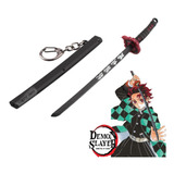 Llavero Katana Tanjiro Kamado Espada Kimetsu Yaiba Demon 