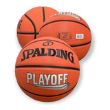 Balon Baloncesto Spalding Play Off Caucho #7 Exteriores 