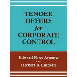 Tender Offers For Corporate Control, De Edward Ross Aranow. Editorial Columbia University Press, Tapa Dura En Inglés