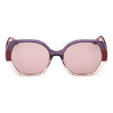 Lentes De Sol Bordo Guess Gu791171y