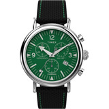 Timex Reloj Cronógrafo Para Hombre De 41 Mm - Correa Negra E