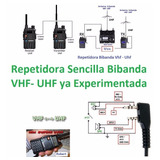 Radiotelefono Repetidora Completa Bibanda Vhf - Uhf