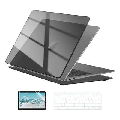 Funda Carcasa Para Macbook Air 13 A1932 \u002F A2179 \u002F A2337 M1 Color Negro | Meses sin interés