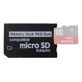 Adaptador  Micro Sd A Memory Stick Pro Para Playstation 