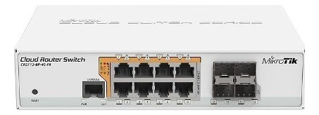 Switch Mikrotik Crs112-8p-4s-in