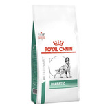 Alimento Royal Canin Veterinary Diet Canine Diabetic Para Cão Adulto Todos Os Tamanhos Sabor Mix Em Sacola De 10.1kg