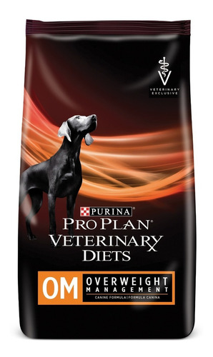 Alimento Pro Plan Veterinary Diets Om Overweight Management Canine Para Perro Adulto Todos Los Tamaños Sabor Mix En Bolsa De 2.72kg