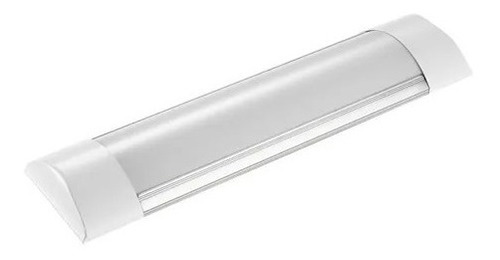 Luminária Tubular De Sobrepor Led Slim 10w Branco Frio 30cm 110v/220v