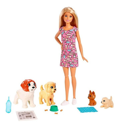 Barbie Guardería De Perritos Fxh08 E.normal