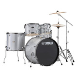 Bateria Acustica Yamaha Rydeen Silver Glitter Con Platillos