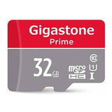 Micro Sd 32 Gb Gigastone Prime Con Adaptador
