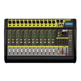 Mesa De Som Amplificada Mixer Skp Vz 120 Il Powered