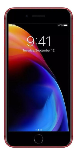  iPhone 8 Plus 64 Gb (product) Red Capa+pelicula3d+nota