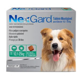 Antipulgas E Carrapatos Nexgard Cão 10 A 25kg Com 1 Nex Gard