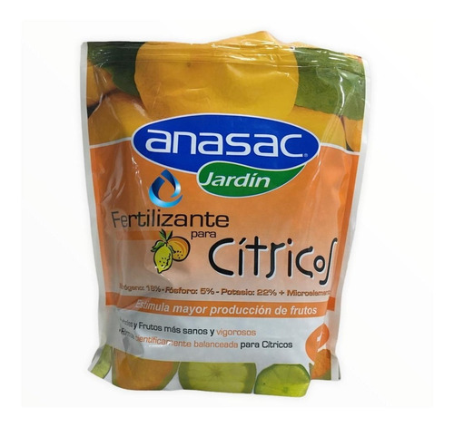 Fertilizante Para Citricos 1kg 15-5-22 Anasac