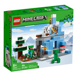 Lego Minecraft Los Picos De Hielo Bosques De La Taiga + Tnt Cantidad De Piezas 304