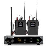 Sistema Monitor Gc Er103 De 1 Canal In Ear Con 2 Receptores