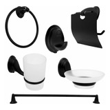 Set De Accesorios De Baño , De 6 Piezas , Acero Inoxidable