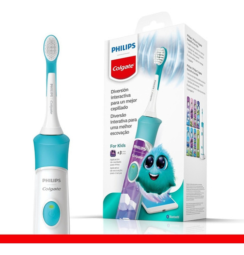 Escova Elétrica Infantil Philips Colgate Sonicpro