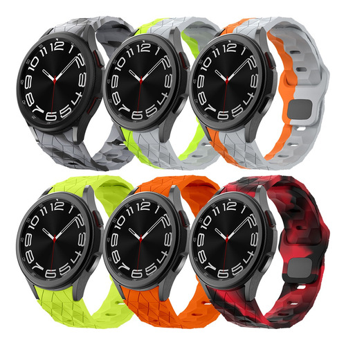 6 Correa De 20mm Para Samsung Galaxy Watch 6 4 Classic 5 Pro