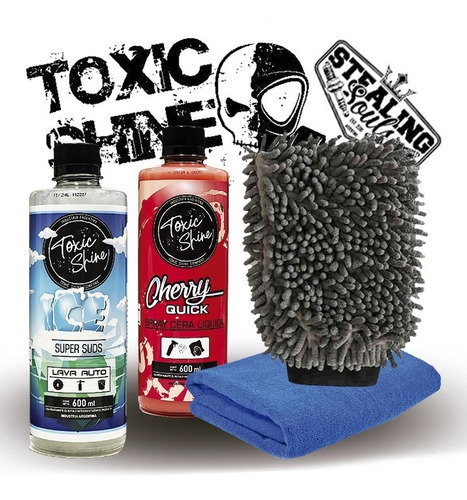 Toxic Shine | Kit Combo Lavado | Básico #36 | Shampoo + Cera