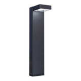 Farola Piso Exterior Aluminio Negro Fw 2410/500 G9 50 Cms