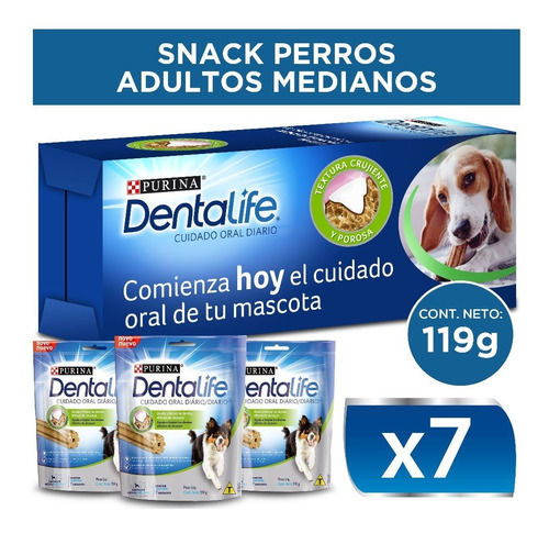 Snack Dental Perro Dentalife® Adulto Mediano 119g