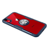 Funda Para iPhone XR Magnetica Transparente Uso Rudo 360