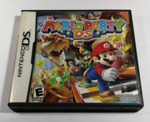 Caratula + Libro De Instrucciones + Caja Para Mario Party Ds